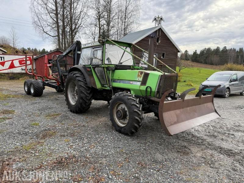 1981 Deutz DX 110A m/ tømmerhenger - Farm tractor: picture 3 1981 Deutz DX 110A m/ tømmerhenger - Farm tractor: picture 3