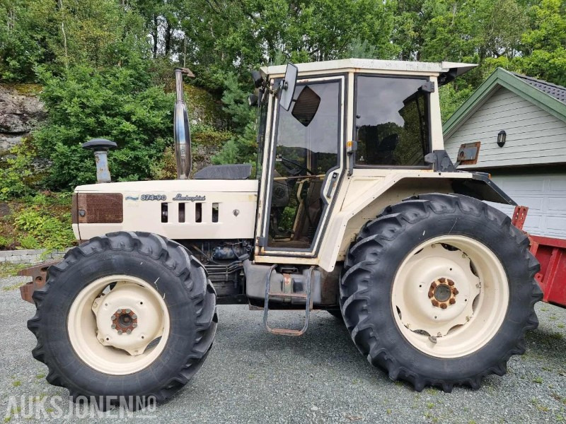 1987 Lamborghini 874-90 turbo MVA FRI SKJÆR SKUFFE 4 KJETTINGER - Farm tractor: picture 1 1987 Lamborghini 874-90 turbo MVA FRI SKJÆR SKUFFE 4 KJETTINGER - Farm tractor: picture 1