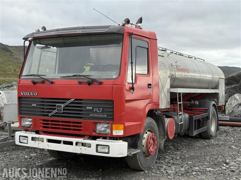 1991 Volvo fl7 tankbil - Tank truck: picture 1 1991 Volvo fl7 tankbil - Tank truck: picture 1