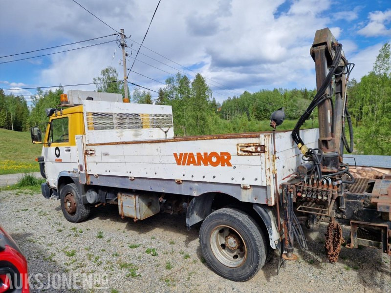 1992 MAN 8.150 F planbil med kran - Crane truck: picture 5 1992 MAN 8.150 F planbil med kran - Crane truck: picture 5