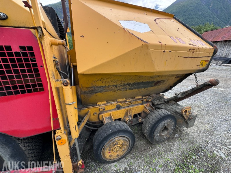 Construction equipment 1995 Dynapac F8 - 4W - Asfaltutlegger - Gått 2921 timer - 1 Eier: picture 9