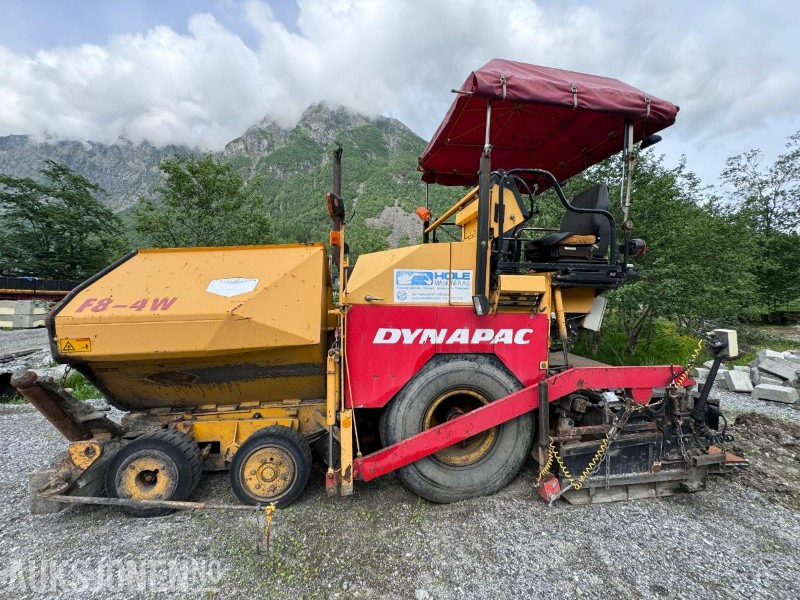 Construction equipment 1995 Dynapac F8 - 4W - Asfaltutlegger - Gått 2921 timer - 1 Eier: picture 8