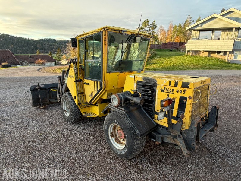 1996 Wille 445 hjullaster - Snøskuff 219 cm - Kommunalblad - Tilleggshydraulikk - Wheel loader: picture 3 1996 Wille 445 hjullaster - Snøskuff 219 cm - Kommunalblad - Tilleggshydraulikk - Wheel loader: picture 3