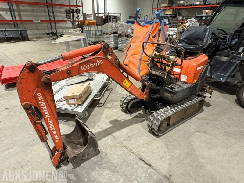 1999 Kubota K008-3 minigraver - Excavator: picture 1 1999 Kubota K008-3 minigraver - Excavator: picture 1