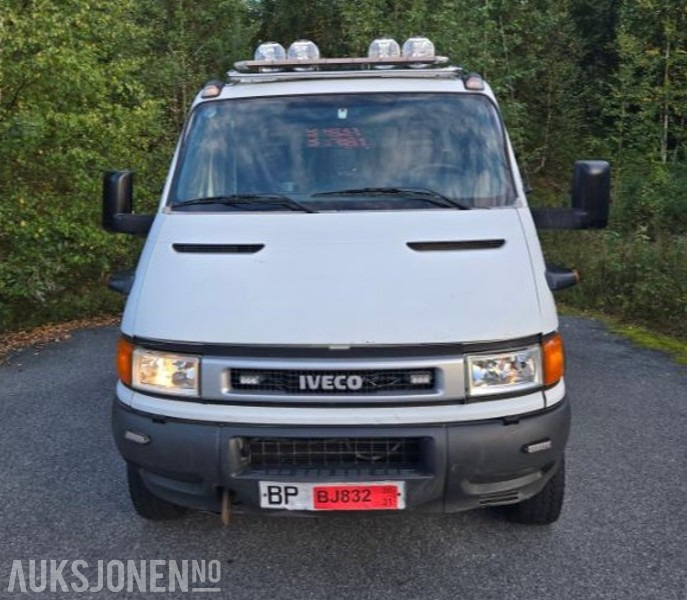 2003 Iveco Daily 55C15 Lastebil Kran Pallegaffel Rep.objekt - Dropside/ Flatbed truck: picture 3 2003 Iveco Daily 55C15 Lastebil Kran Pallegaffel Rep.objekt - Dropside/ Flatbed truck: picture 3
