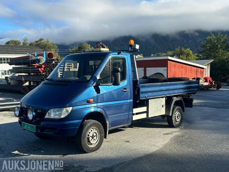 2004 Mercedes-Benz 313 CDI SPRINTER 2.1-129 D - Kran - Tippkasse - 173782 km - Tipper van: picture 1 2004 Mercedes-Benz 313 CDI SPRINTER 2.1-129 D - Kran - Tippkasse - 173782 km - Tipper van: picture 1