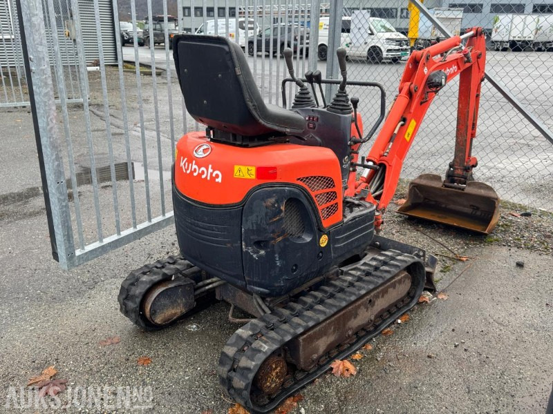 2007 Kubota U10-3 minigraver med 2 skuffer - Excavator: picture 3 2007 Kubota U10-3 minigraver med 2 skuffer - Excavator: picture 3