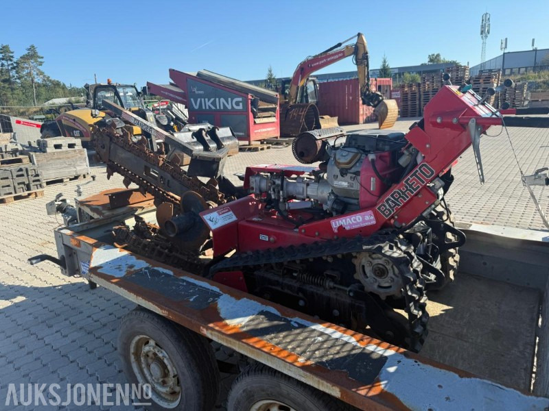 2009 Barreto 1824-KT kjedegraver m/IFOR WILLIAMS GX84 maskinhenger. - Construction equipment: picture 2 2009 Barreto 1824-KT kjedegraver m/IFOR WILLIAMS GX84 maskinhenger. - Construction equipment: picture 2