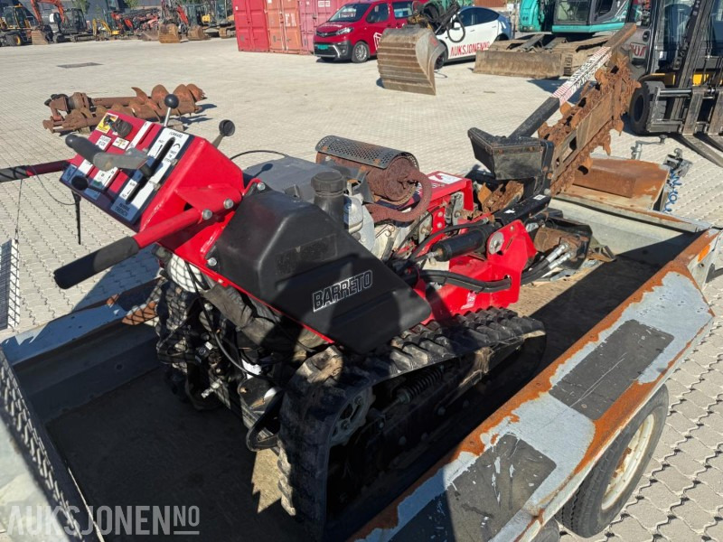 2009 Barreto 1824-KT kjedegraver m/IFOR WILLIAMS GX84 maskinhenger. - Construction equipment: picture 3 2009 Barreto 1824-KT kjedegraver m/IFOR WILLIAMS GX84 maskinhenger. - Construction equipment: picture 3