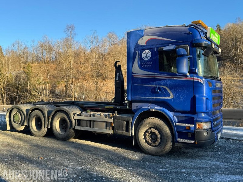 Hook lift truck 2009 Scania R480 krokbil / 4-akslet / Nylig EU-godkjent: picture 6 Hook lift truck 2009 Scania R480 krokbil / 4-akslet / Nylig EU-godkjent: picture 6