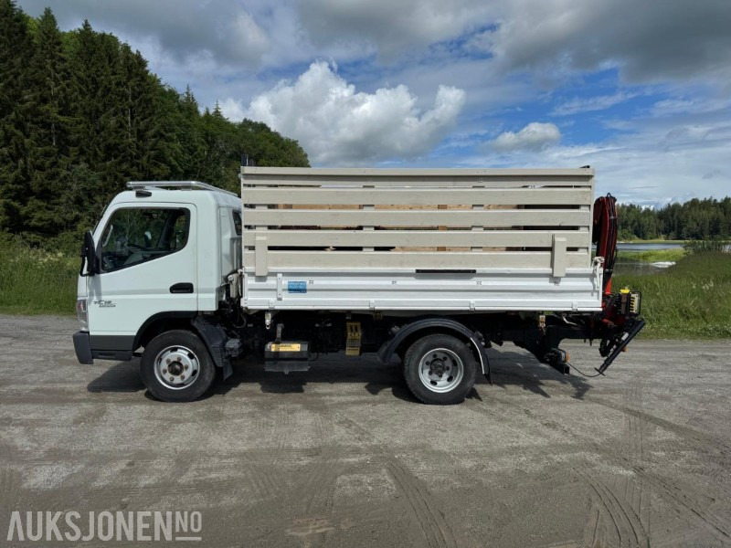 2010 Fuso FUSO 7C15 Bakmontert kran Treveis tipp Høye lemmer - Tipper: picture 1 2010 Fuso FUSO 7C15 Bakmontert kran Treveis tipp Høye lemmer - Tipper: picture 1