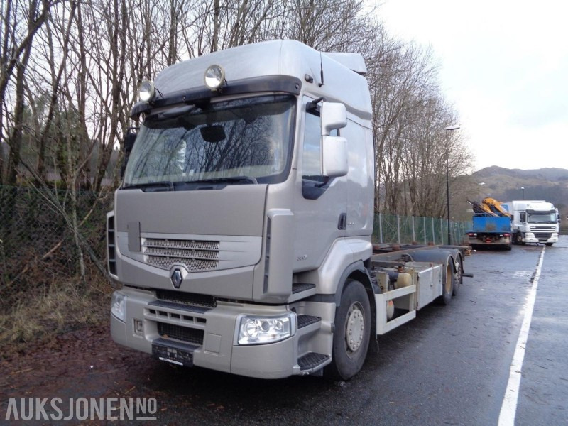 Container transporter/ Swap body truck 2010 Renault Premium 450 6X2 - Containerchassis - Optidrive -  363000KM: picture 1