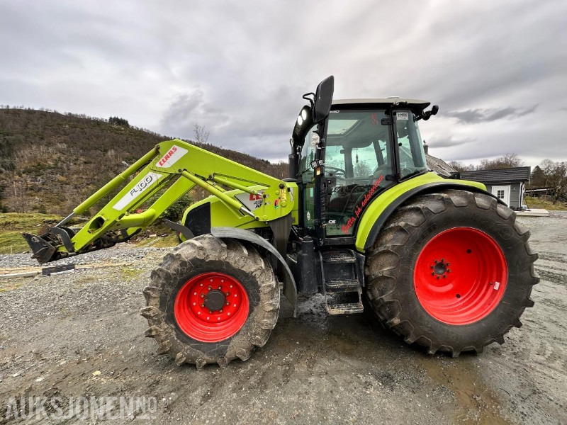 2011 Claas Arion 430 med FL100 frontlaster – 133 hk, nye dekk, kamera og hydraulisk redskapslås, 3755 timer - Farm tractor: picture 2 2011 Claas Arion 430 med FL100 frontlaster – 133 hk, nye dekk, kamera og hydraulisk redskapslås, 3755 timer - Farm tractor: picture 2