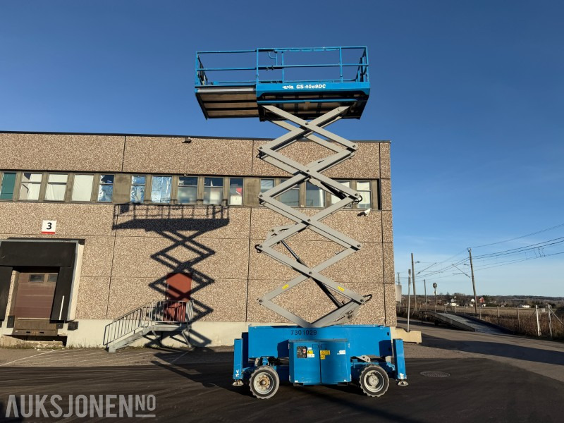 2012 Genie GS4069 DC - elektrisk sakselift med arbeidshøyde på 14m - Aerial platform: picture 1 2012 Genie GS4069 DC - elektrisk sakselift med arbeidshøyde på 14m - Aerial platform: picture 1