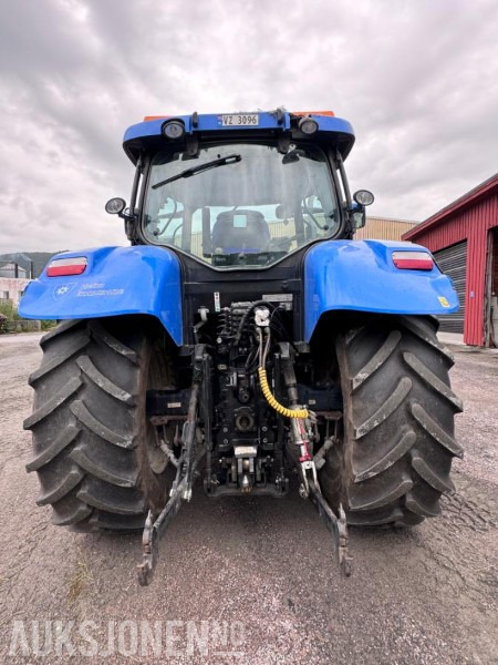2012 New Holland T6050 med Trima +4.1P frontlaster og panser beskytter - 40 km/t - Farm tractor: picture 5 2012 New Holland T6050 med Trima +4.1P frontlaster og panser beskytter - 40 km/t - Farm tractor: picture 5