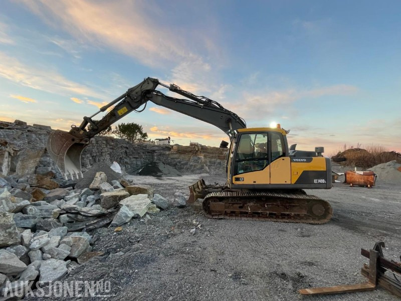 2012 Volvo Ec140dl GRAVEMASKIN - 7800Timer - Excavator: picture 1 2012 Volvo Ec140dl GRAVEMASKIN - 7800Timer - Excavator: picture 1