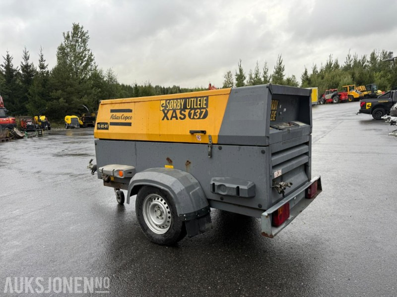 2014 Atlas Copco XAS 137 kompressor 3077 timer - servicehistorikk. - Construction equipment: picture 5 2014 Atlas Copco XAS 137 kompressor 3077 timer - servicehistorikk. - Construction equipment: picture 5