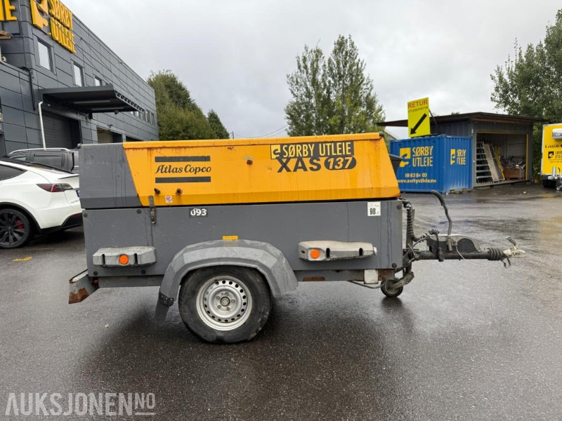 2014 Atlas Copco XAS 137 kompressor 3077 timer - servicehistorikk. - Construction equipment: picture 4 2014 Atlas Copco XAS 137 kompressor 3077 timer - servicehistorikk. - Construction equipment: picture 4