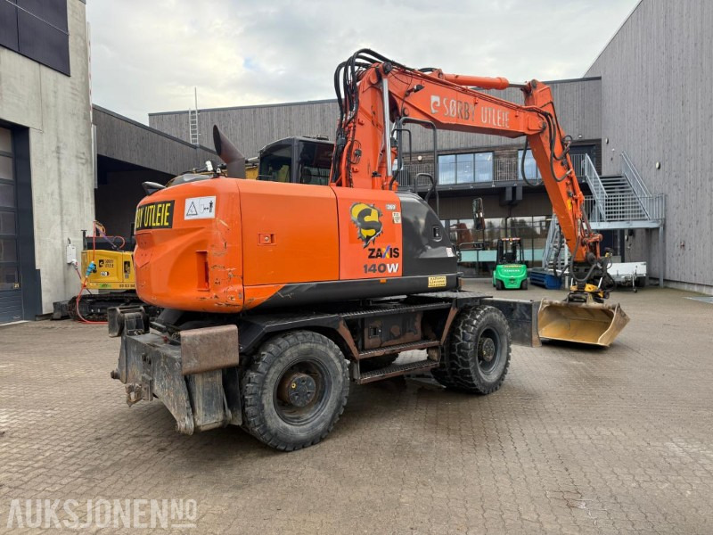 2014 Hitachi Zaxis 140W HJULGRAVER ENGCON ROTOTILT SERVICEHISTORIKK SENTRALSMØRING. - Excavator: picture 5 2014 Hitachi Zaxis 140W HJULGRAVER ENGCON ROTOTILT SERVICEHISTORIKK SENTRALSMØRING. - Excavator: picture 5
