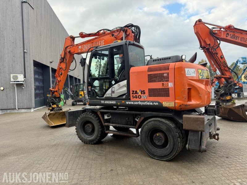 2014 Hitachi Zaxis 140W HJULGRAVER ENGCON ROTOTILT SERVICEHISTORIKK SENTRALSMØRING. - Excavator: picture 4 2014 Hitachi Zaxis 140W HJULGRAVER ENGCON ROTOTILT SERVICEHISTORIKK SENTRALSMØRING. - Excavator: picture 4
