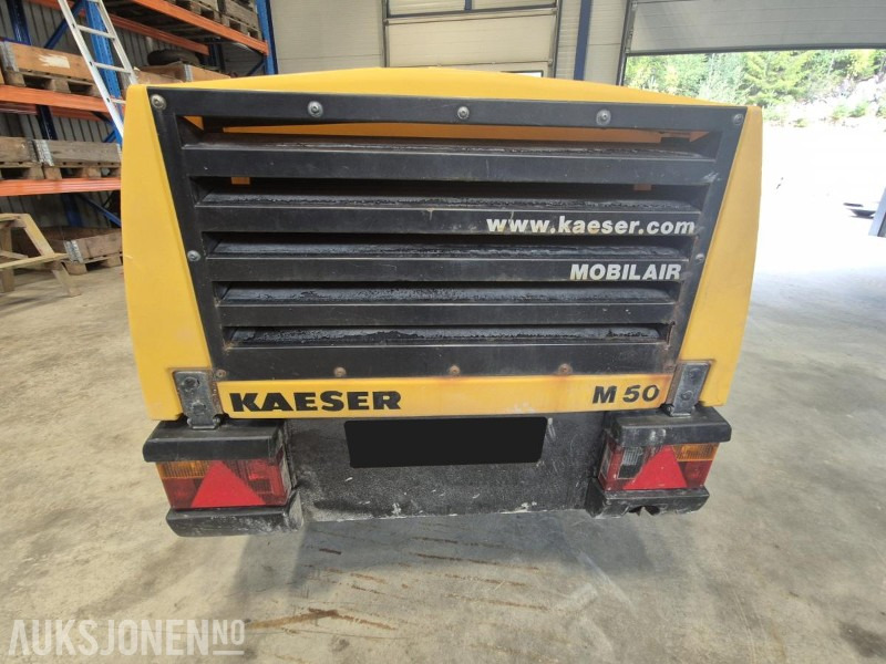 2014 Kaeser M50, tilhengermontert luftkompressor, 811 t - Construction equipment: picture 3 2014 Kaeser M50, tilhengermontert luftkompressor, 811 t - Construction equipment: picture 3