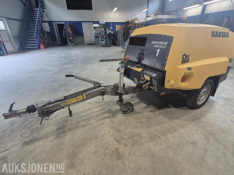 2014 Kaeser M50, tilhengermontert luftkompressor, 811 t - Construction equipment: picture 5 2014 Kaeser M50, tilhengermontert luftkompressor, 811 t - Construction equipment: picture 5