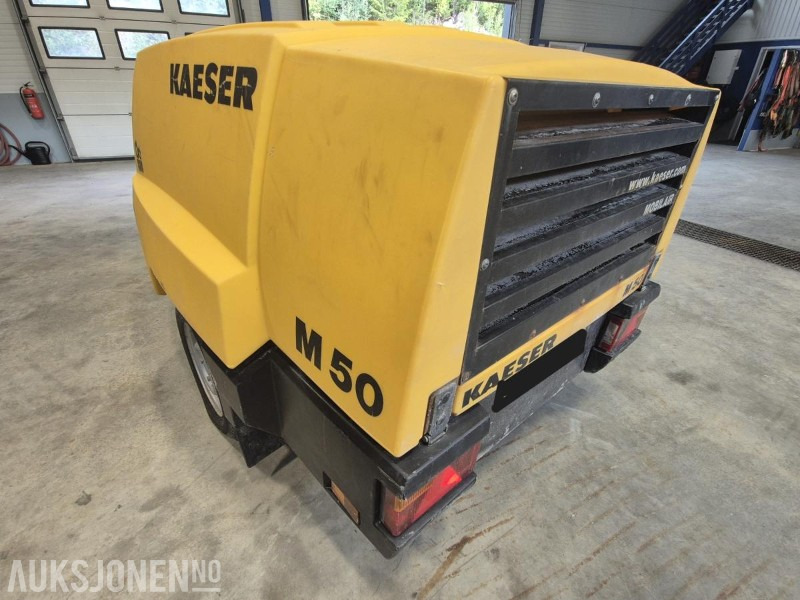 2014 Kaeser M50, tilhengermontert luftkompressor, 811 t - Construction equipment: picture 2 2014 Kaeser M50, tilhengermontert luftkompressor, 811 t - Construction equipment: picture 2
