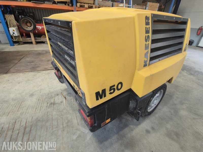 2014 Kaeser M50, tilhengermontert luftkompressor, 811 t - Construction equipment: picture 4 2014 Kaeser M50, tilhengermontert luftkompressor, 811 t - Construction equipment: picture 4