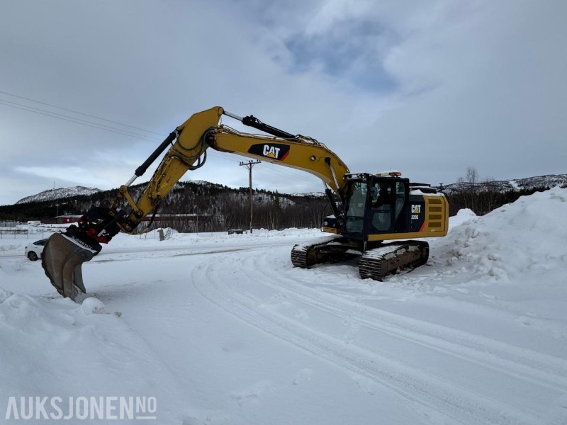 2015 Cat 320EL - Tiltrotator - Skuff - GPS - 5593T - Excavator: picture 1 2015 Cat 320EL - Tiltrotator - Skuff - GPS - 5593T - Excavator: picture 1