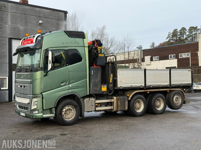 2015 Volvo FH16 750 8x4 / EURO 6 / Palfinger PK27002 SH Kran / Tipp / Fullutstyrt - Crane truck: picture 1 2015 Volvo FH16 750 8x4 / EURO 6 / Palfinger PK27002 SH Kran / Tipp / Fullutstyrt - Crane truck: picture 1