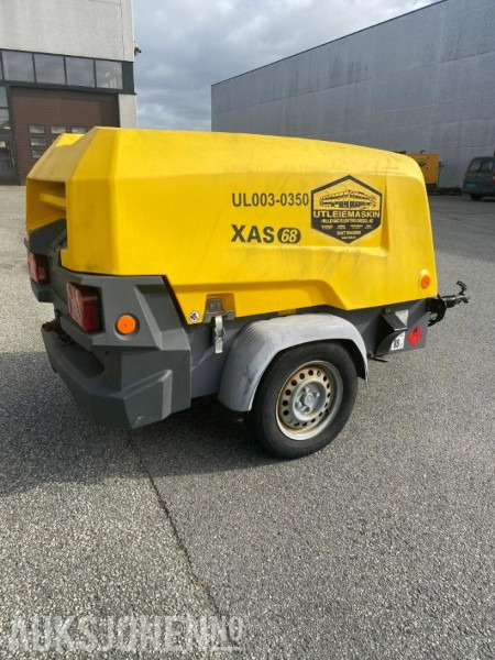 2016 Atlas Copco XAS 68KD luftkompressor - 1367 timer. - Drilling rig: picture 1 2016 Atlas Copco XAS 68KD luftkompressor - 1367 timer. - Drilling rig: picture 1
