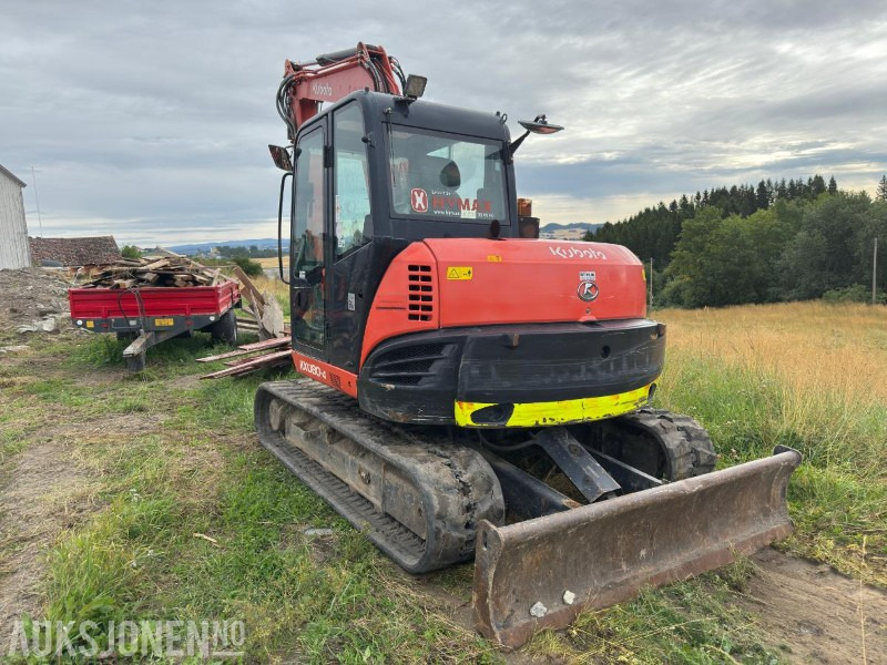 2016 Kubota KX080-4 Sentralsmøring Sertifisering 07/2025 - Excavator: picture 4 2016 Kubota KX080-4 Sentralsmøring Sertifisering 07/2025 - Excavator: picture 4