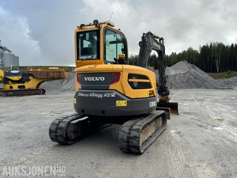 2016 Volvo ecr58d beltegraver 4301t, tiltrotator, pusseskuff,steinskuff - Mini excavator: picture 4 2016 Volvo ecr58d beltegraver 4301t, tiltrotator, pusseskuff,steinskuff - Mini excavator: picture 4