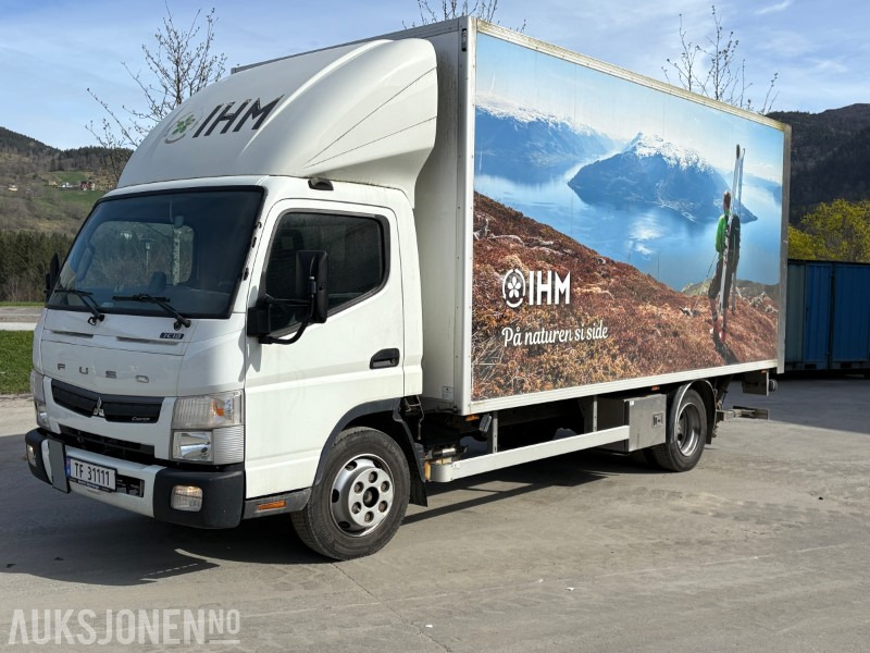 2017 Fuso Canter skapbil - KUN 69 471 km - EU ok til 21.11.2025 - Box truck: picture 1 2017 Fuso Canter skapbil - KUN 69 471 km - EU ok til 21.11.2025 - Box truck: picture 1