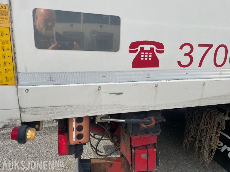 Box truck 2017 Scania R-580 Ekeriskap m/full sideåpning og 2t bakløfter: picture 10