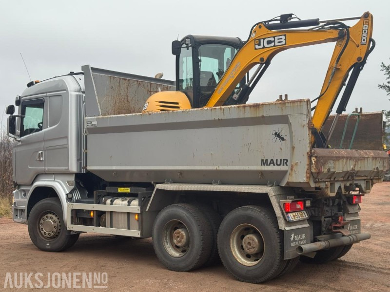 Tipper 2017 Scania R730 tippbil med Maur trippelkjerre / EURO 6 / 6X4: picture 8 Tipper 2017 Scania R730 tippbil med Maur trippelkjerre / EURO 6 / 6X4: picture 8