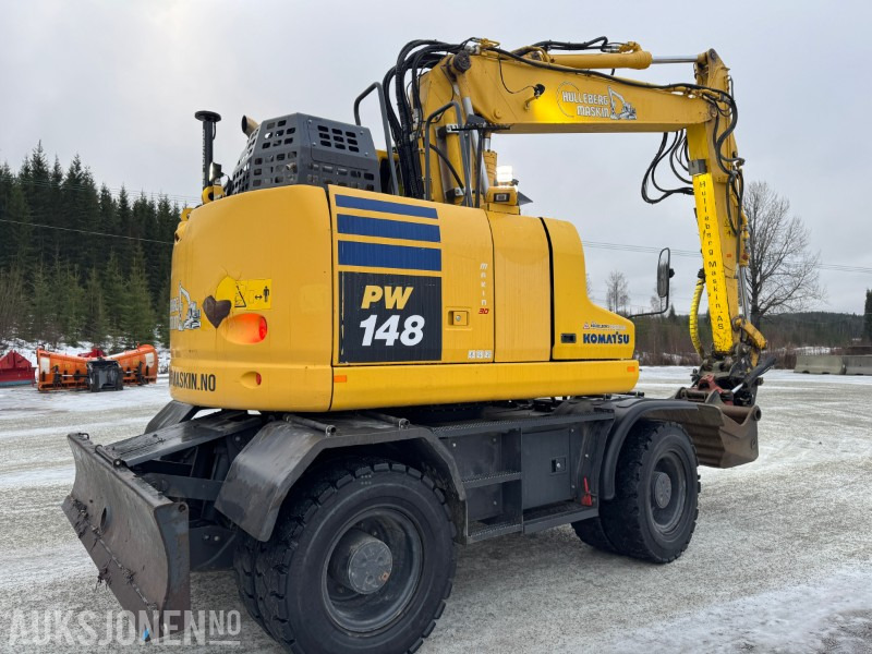 2018 Komatsu PW148-11 hjulmaskin MAKIN GPS, TILTROTATOR MASSE LYS, KAMERAER - Excavator: picture 5 2018 Komatsu PW148-11 hjulmaskin MAKIN GPS, TILTROTATOR MASSE LYS, KAMERAER - Excavator: picture 5