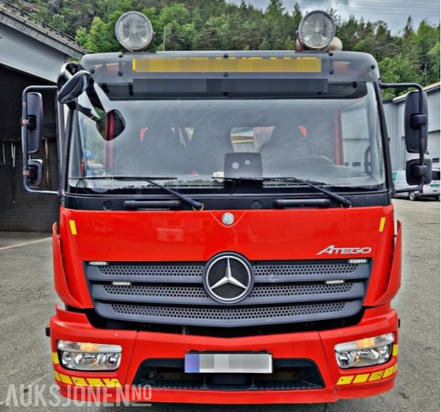 2018 Mercedes-Benz ATEGO med TEVOR PÅBYGG, Kjørebruer, Briller, Fjernkontroll, - Fire truck: picture 4 2018 Mercedes-Benz ATEGO med TEVOR PÅBYGG, Kjørebruer, Briller, Fjernkontroll, - Fire truck: picture 4