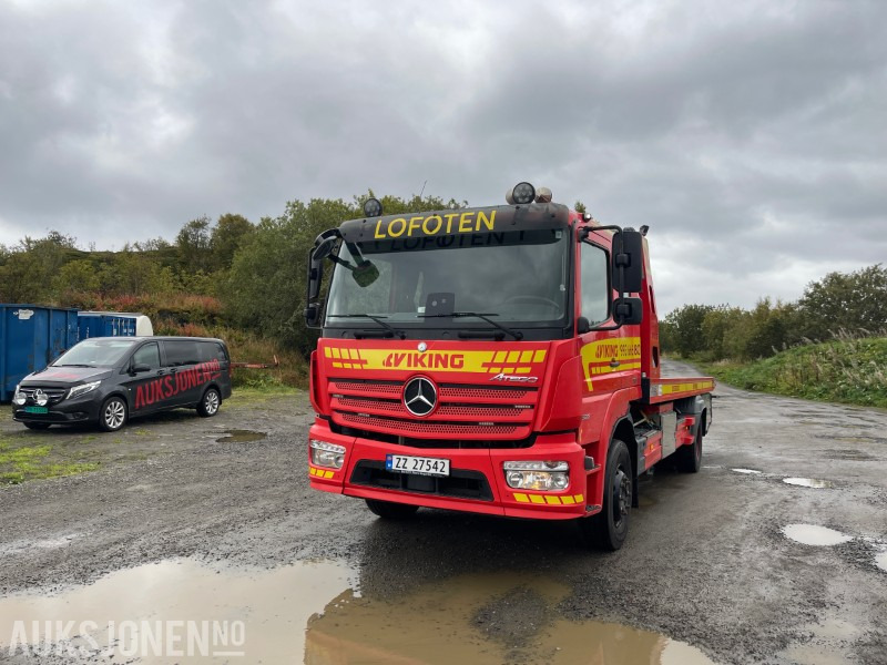 Fire truck 2018 Mercedes-Benz Atego, Omars 5200 24/B flak med bergingsbom: picture 11