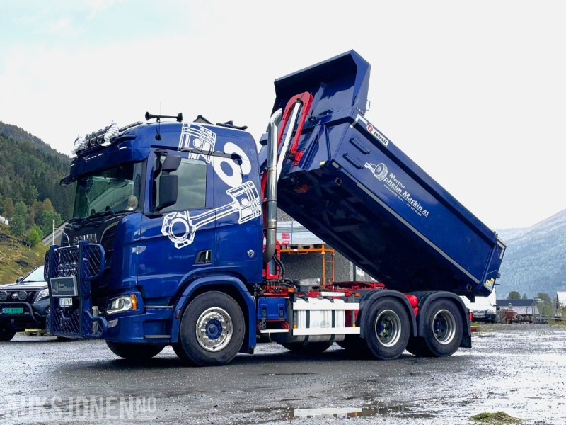 2018 Scania R650 kombibil 6X4 - tippbil og trekkvogn - meget godt utstyrt bil! - Tipper: picture 1 2018 Scania R650 kombibil 6X4 - tippbil og trekkvogn - meget godt utstyrt bil! - Tipper: picture 1