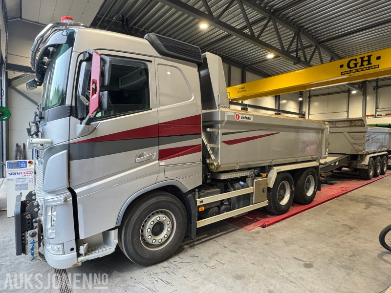 2018 Volvo FH 540 6X4 BRØYTERIGGET TIPPBIL MED ISTRAIL DUMPERKJERRE - Tipper: picture 1 2018 Volvo FH 540 6X4 BRØYTERIGGET TIPPBIL MED ISTRAIL DUMPERKJERRE - Tipper: picture 1