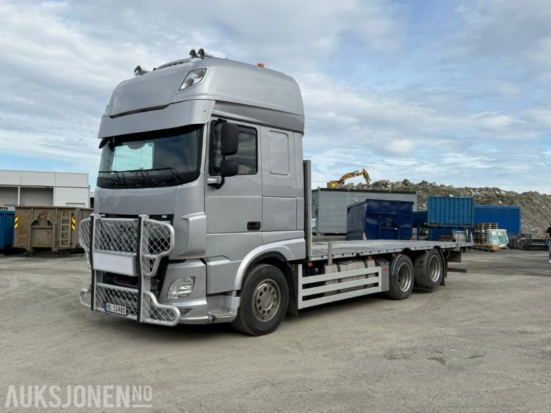 2019 DAF XF 530 FAS 6X2 Planbil - Strøere - Påkostet - VBG - 464432KM - Dropside/ Flatbed truck: picture 1 2019 DAF XF 530 FAS 6X2 Planbil - Strøere - Påkostet - VBG - 464432KM - Dropside/ Flatbed truck: picture 1