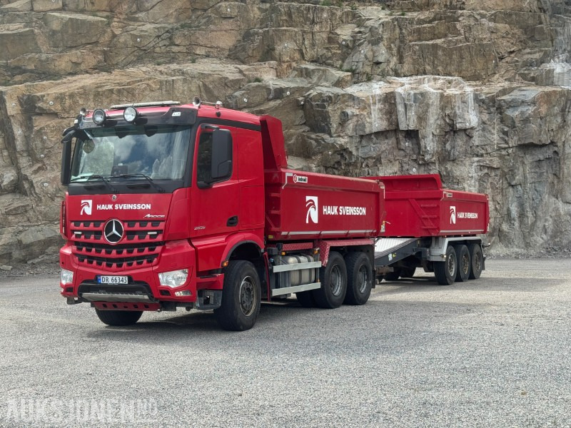 2019 Mercedes-Benz ARCOS - Fullt sett - Bil og henger - Tippsett - Tipper: picture 1 2019 Mercedes-Benz ARCOS - Fullt sett - Bil og henger - Tippsett - Tipper: picture 1
