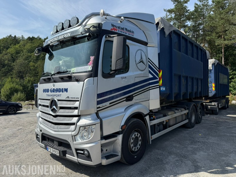 2019 Mercedes-Benz Actros Krokbil / Leveres Eugodkjent - Hook lift truck: picture 1 2019 Mercedes-Benz Actros Krokbil / Leveres Eugodkjent - Hook lift truck: picture 1