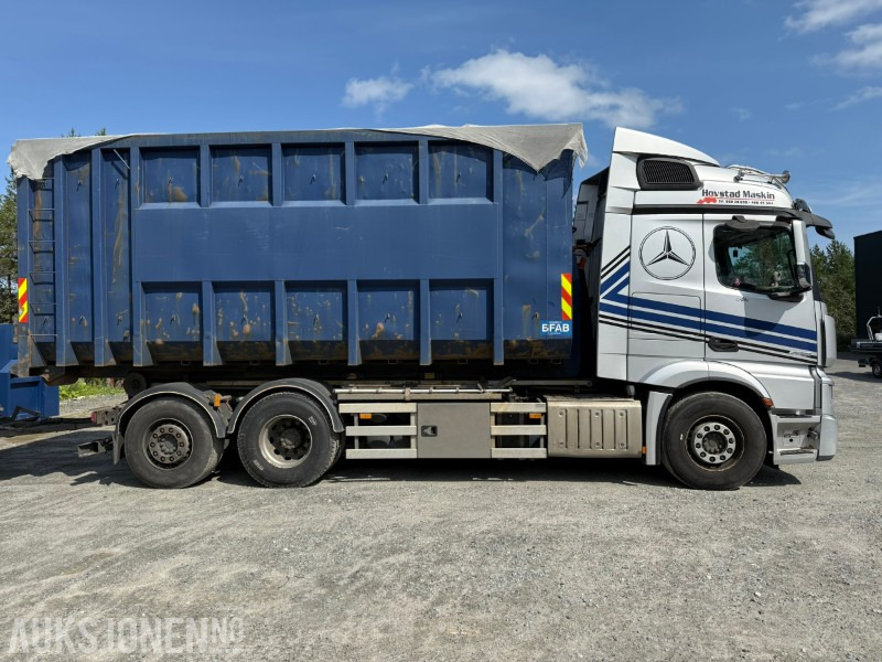 2019 Mercedes-Benz Actros Krokbil / Leveres Eugodkjent - Hook lift truck: picture 4 2019 Mercedes-Benz Actros Krokbil / Leveres Eugodkjent - Hook lift truck: picture 4