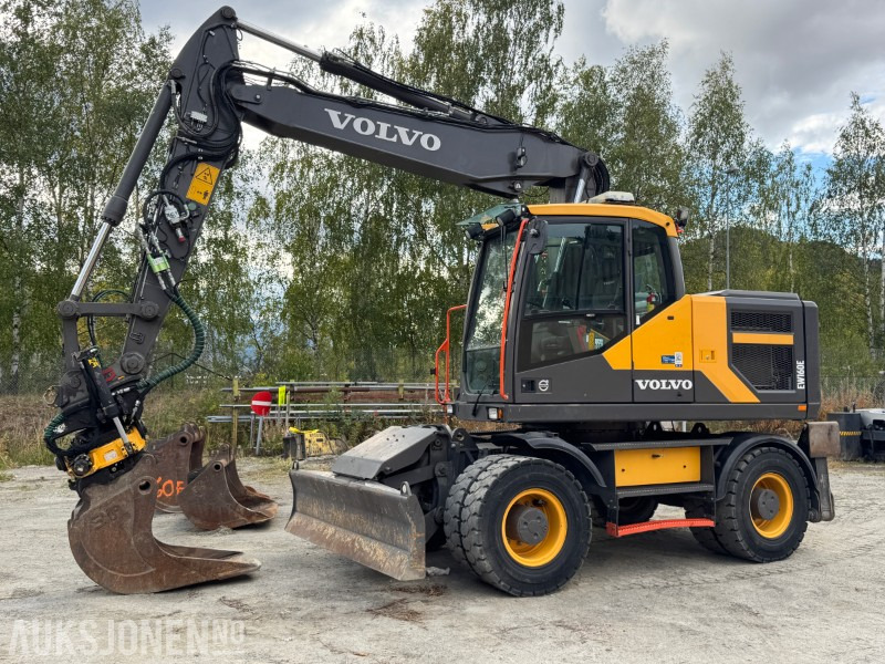 2019 Volvo EW160E HJULMASKIN, TILTROTATOR, 3 SKUFFER - Excavator: picture 1 2019 Volvo EW160E HJULMASKIN, TILTROTATOR, 3 SKUFFER - Excavator: picture 1
