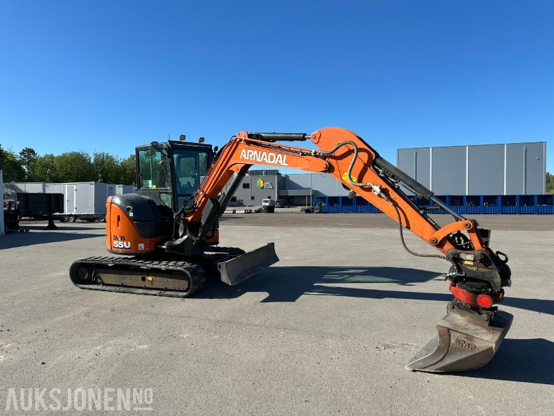2021 Hitachi ZX55U-6 CLR gravemaskin / rotortilt / Pigghammer / 3 skuffer / 2298 timer - Excavator: picture 2 2021 Hitachi ZX55U-6 CLR gravemaskin / rotortilt / Pigghammer / 3 skuffer / 2298 timer - Excavator: picture 2