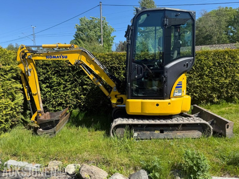 2021 Komatsu PC26MR minigraver m/3 skuffer. - Mini excavator: picture 3 2021 Komatsu PC26MR minigraver m/3 skuffer. - Mini excavator: picture 3