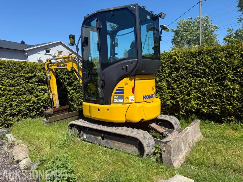 2021 Komatsu PC26MR minigraver m/3 skuffer. - Mini excavator: picture 4 2021 Komatsu PC26MR minigraver m/3 skuffer. - Mini excavator: picture 4