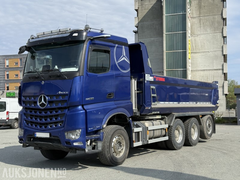 Tipper 2021 Mercedes-Benz Arocs 3263 8x4 tridem tippbil: picture 1